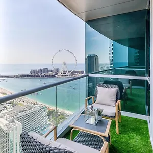 Al Fattan I Sea View I Luxury Jbr I Free 5 Star Access! Appartement